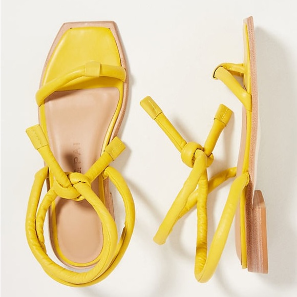 Anthropologie Wal & Pai Eureka Sandal in Green Size 37 - Picture 4 of 13